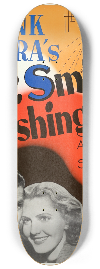 Eric Rohman - Mr. Smith Goes to Washington 8.25 inch art skate deck