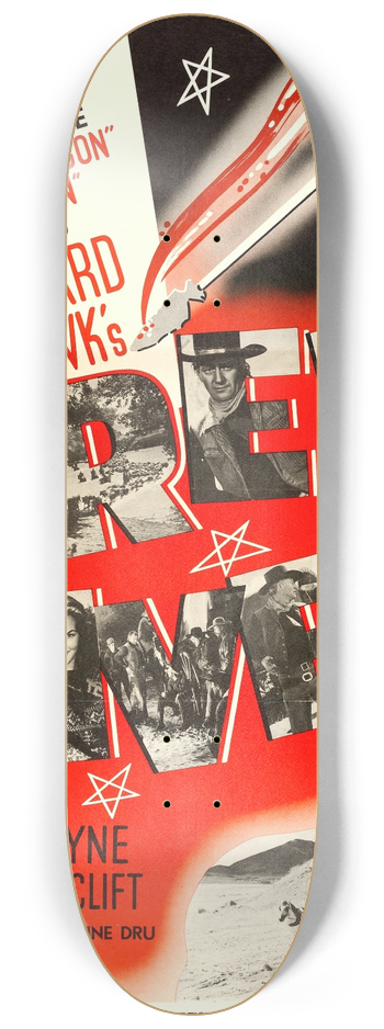 Eric Rohman - Red River 8.25 inch art skate deck