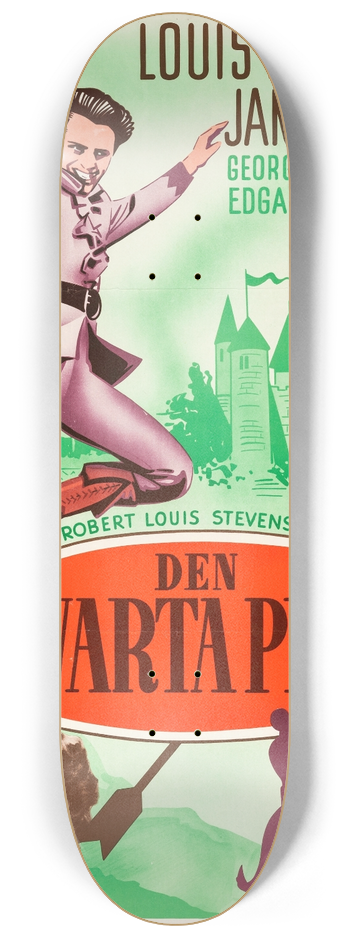 Eric Rohman - The Black Arrow 8.25 inch art skate deck