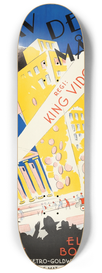 Eric Rohman - The Crowd 8.25 inch art skate deck