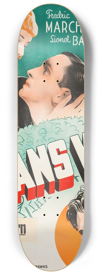 Eric Rohman - The Road to Glory 8.25 inch art skate deck