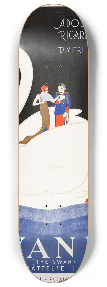 Eric Rohman - The Swan 8.25 inch art skate deck