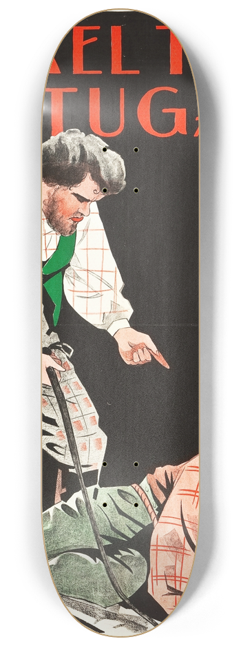 Eric Rohman - Uncle Toms Cabin 8.25 inch art skate deck