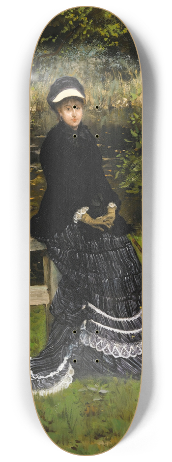 Ernest-Ange Duez - Mlancolie 8.25 inch art skate deck