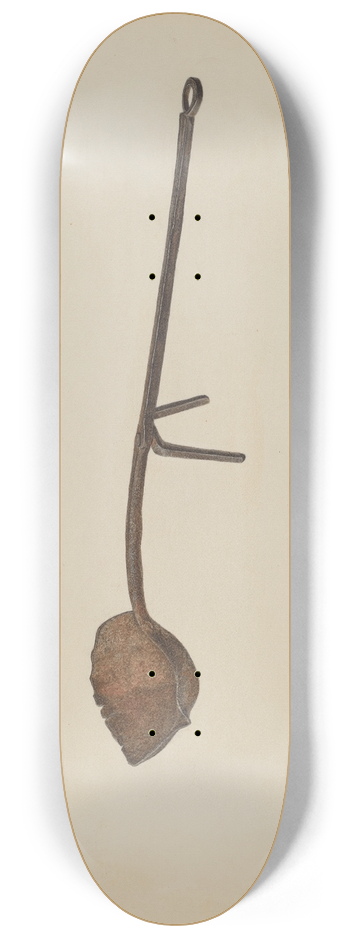 Albert Geuppert - Metal Ladle 8.25 inch art skate deck