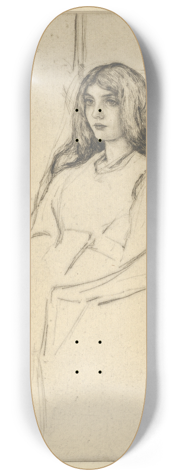 Ernest Haskell - Ruby 8.25 inch art skate deck