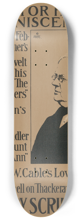 Ernest Haskell - Scribners February 8.25 inch art skate deck