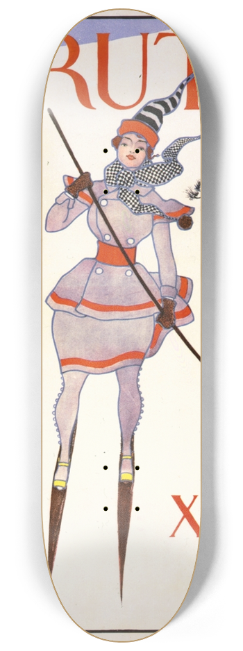 Ernest Haskell - Truth for Xmas 96 8.25 inch art skate deck