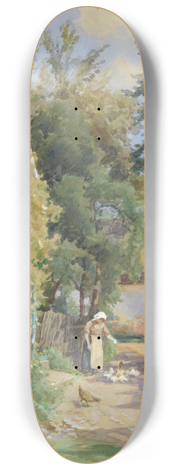 Ernestine von Kirchsberg - Sommertag 8.25 inch art skate deck