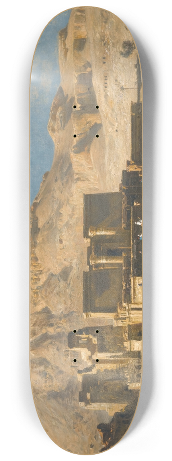 Ernest Karl Eugen Koerner - The Plain Of Thebes 8.25 inch art skate deck