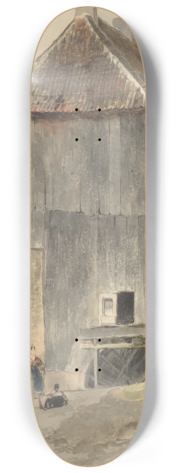 Ernst Erwin Oehme - Watermill 8.25 inch art skate deck