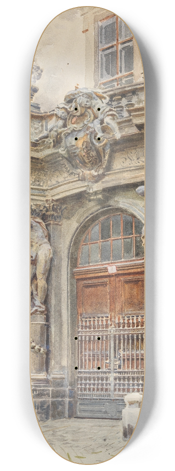 Ernst Graner - Palais Liechtenstein 8.25 inch art skate deck