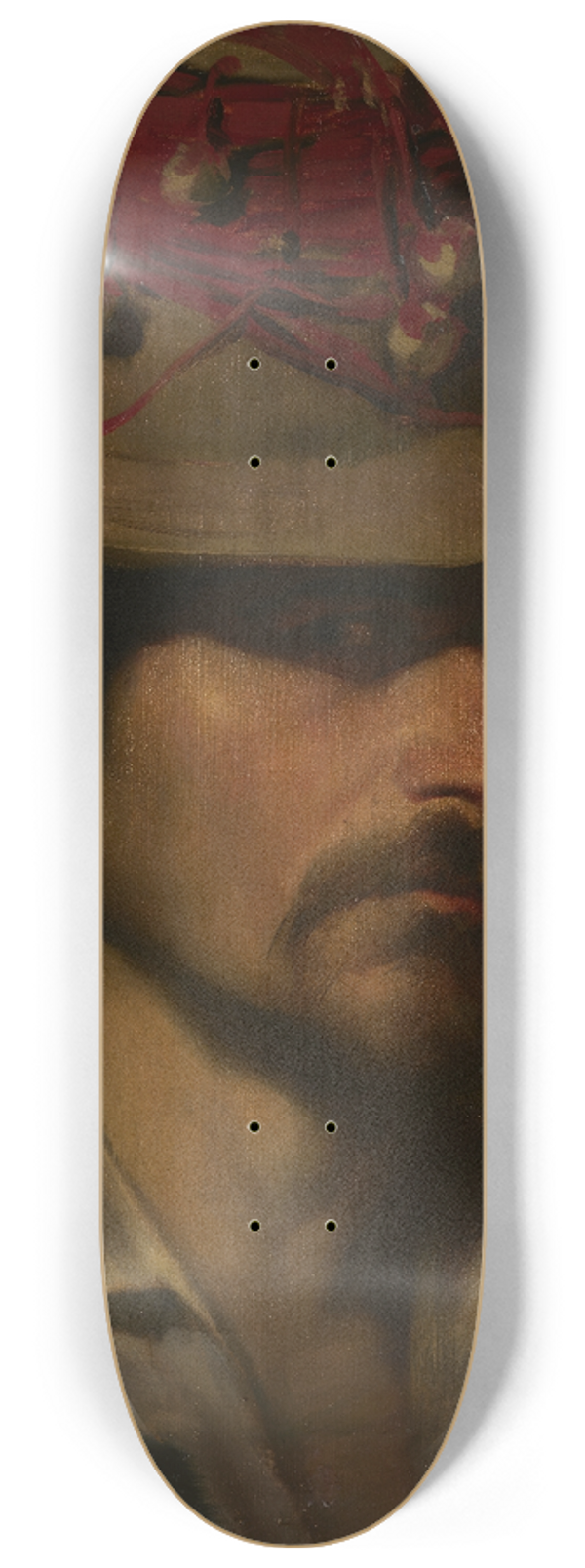 Ernst Hnler - Portrait of an Italian 8.25 inch art skate deck