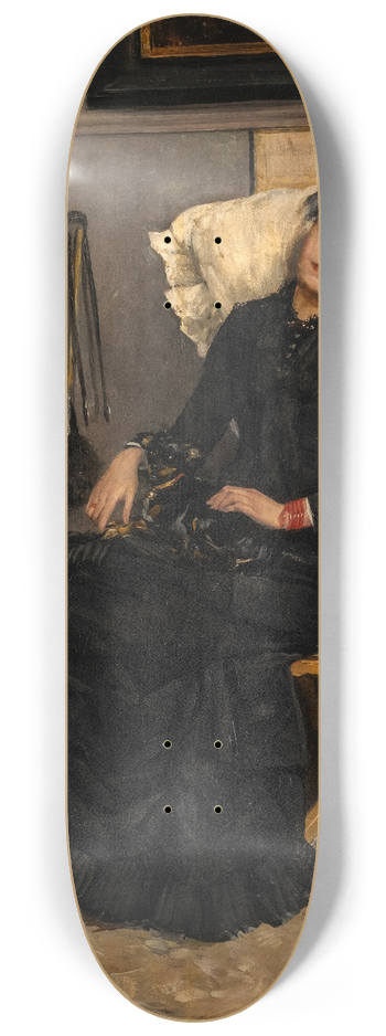 Ernst Josephson - Convalescent 8.25 inch art skate deck