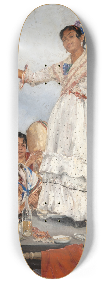 Ernst Josephson - Spanish Dance 8.25 inch art skate deck