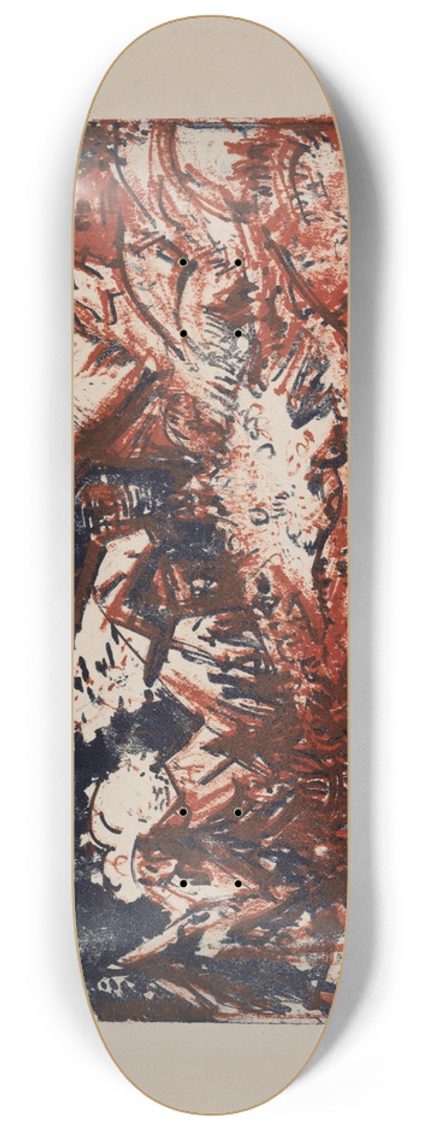 Ernst Ludwig Kirchner - Alphtten 8.25 inch art skate deck