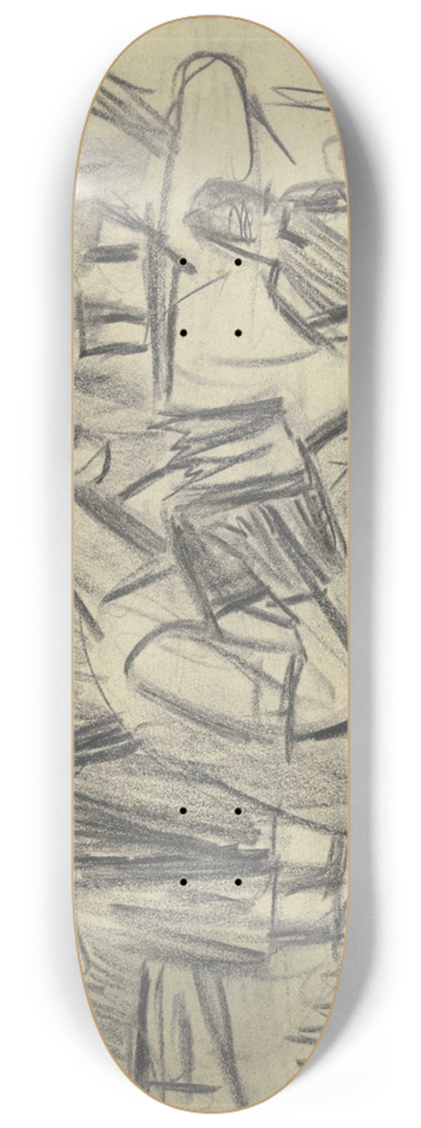 Ernst Ludwig Kirchner - Handorgler am Abend 8.25 inch art skate deck