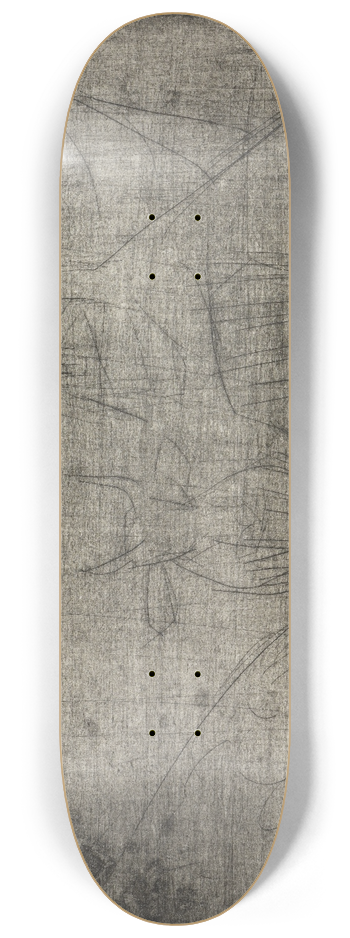 Ernst Ludwig Kirchner - Khe und Hirt in den Bergen 8.25 inch art skate deck