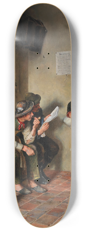 Ernst Nowak - Der Nachwuchs 8.25 inch art skate deck