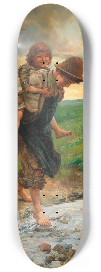 Ernst Nowak - Piggyback 8.25 inch art skate deck