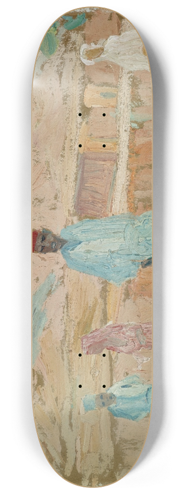 Ernst Schiess - Algerische Eingeborene 8.25 inch art skate deck