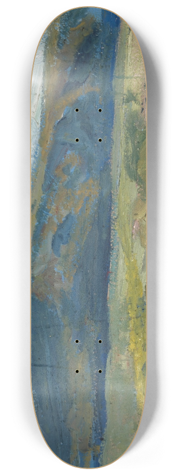 Ernst Schiess - Plain with Bare Mountain 8.25 inch art skate deck