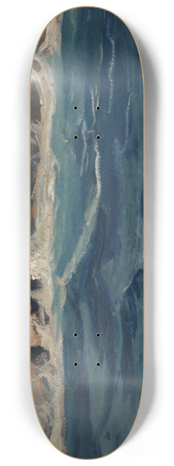 Ernst Schiess - Wave Breaking 8.25 inch art skate deck