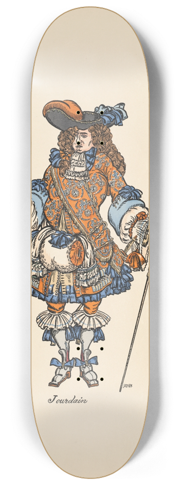 Ernst Stern - Jourdain 8.25 inch art skate deck