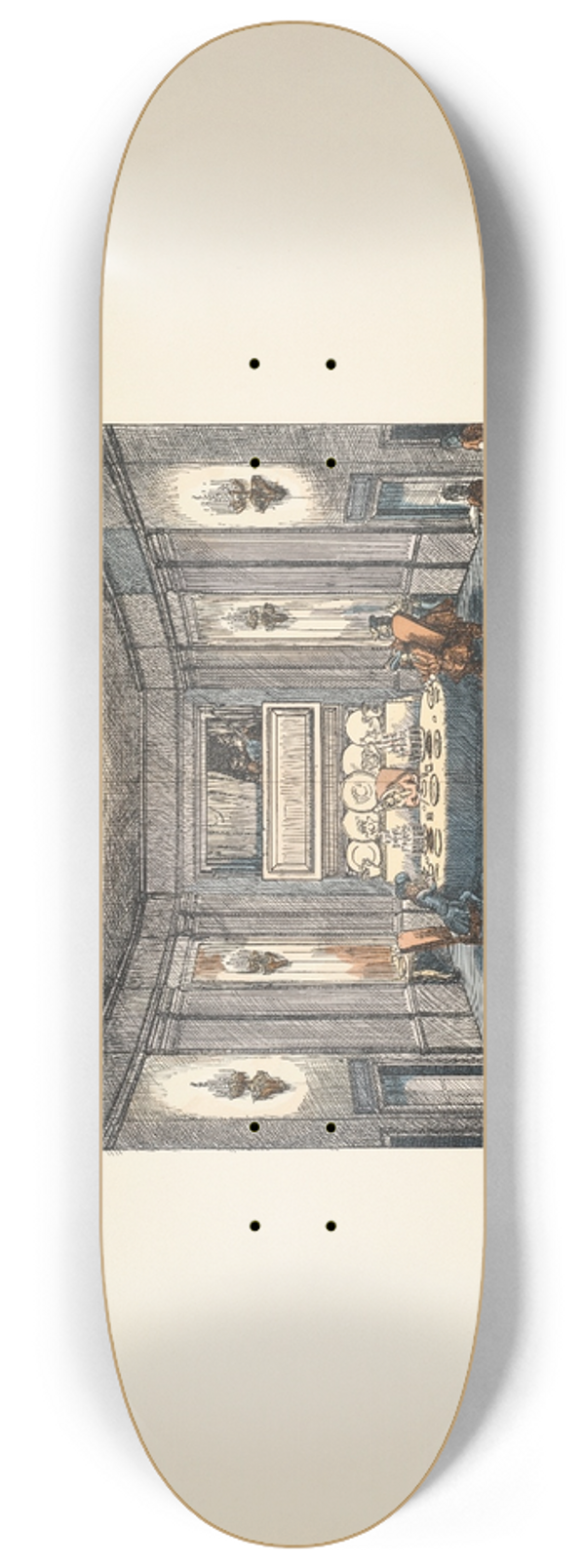 Ernst Stern - Speisesaal. II. Bild 8.25 inch art skate deck