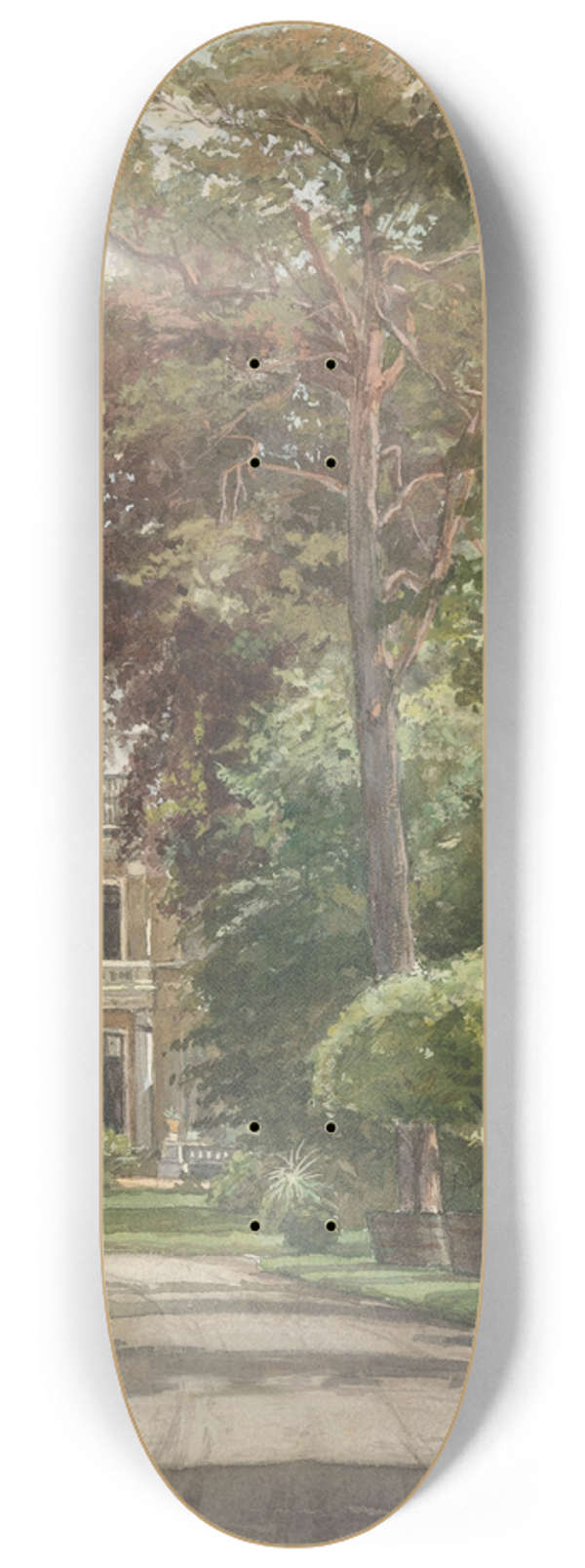 Ernst Witkamp - Het buiten Spaarnhout 8.25 inch art skate deck