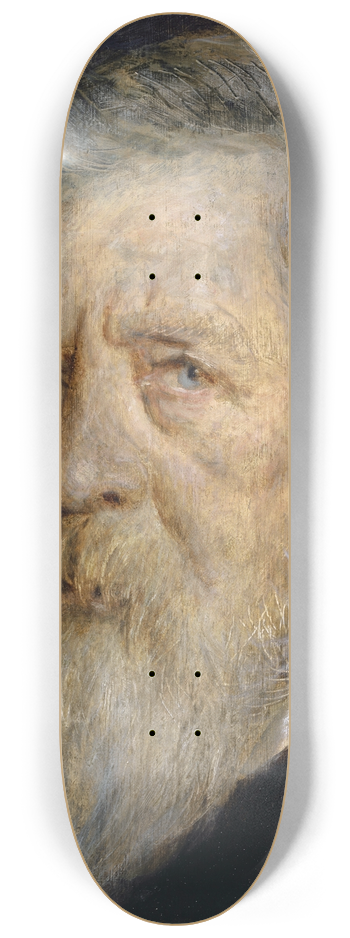 Ernst Wrtenberger - Portrait of Arnold Bcklin 8.25 inch art skate deck