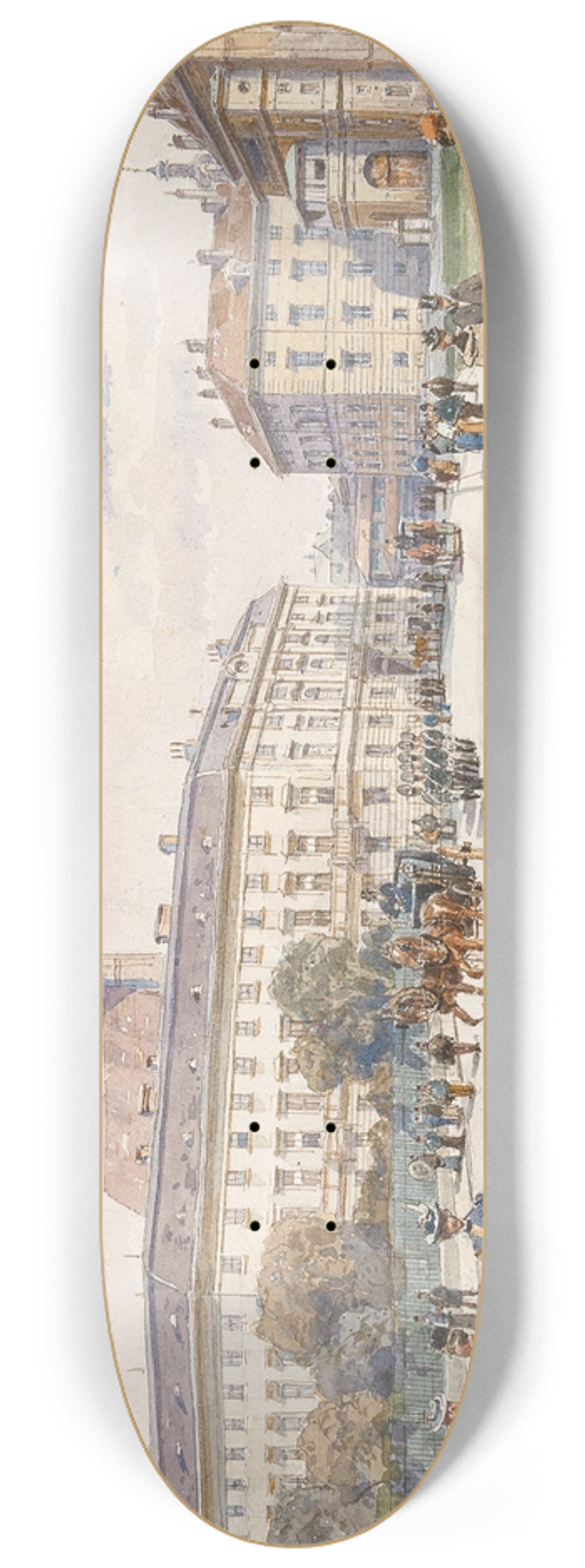 Erwin Pendl - usserer Burgplatz, Vienna 8.25 inch art skate deck