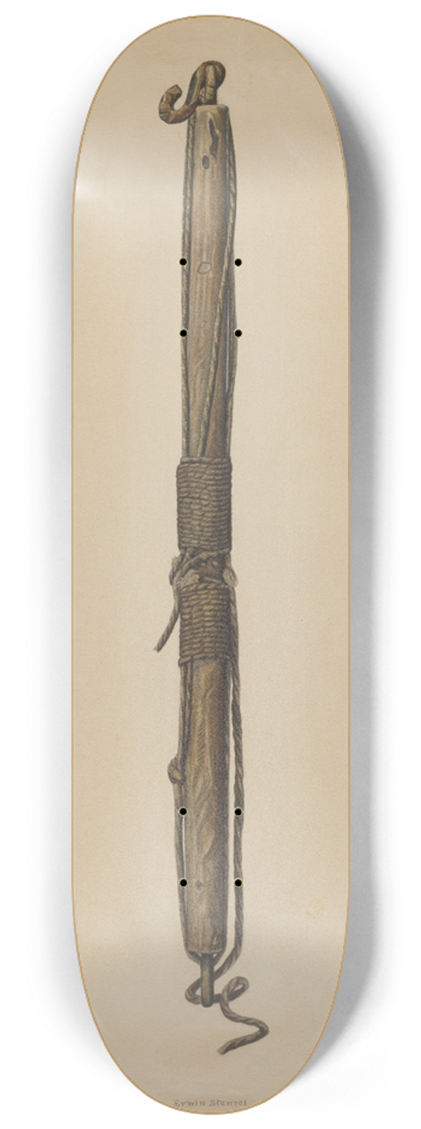 Erwin Stenzel - Spreader for Schooner Rigging 8.25 inch art skate deck