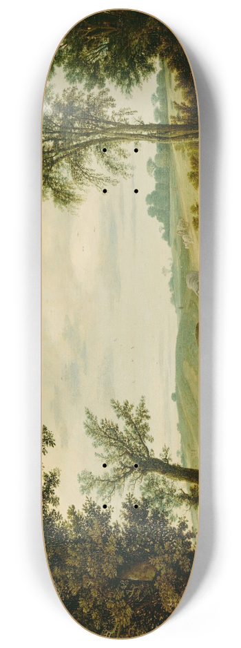 Esaias van de Velde - The Highway Robbery 8.25 inch art skate deck