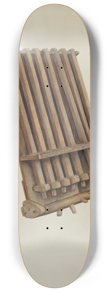 Ethel Dougan - Dumbbell of Crotullum 8.25 inch art skate deck