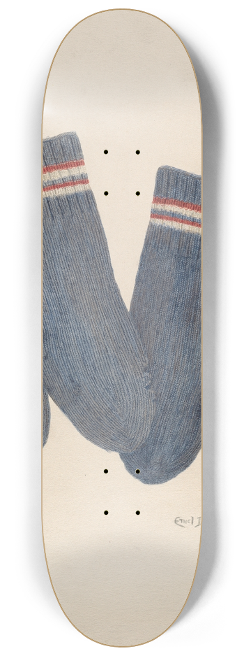 Ethel Dougan - Mittens 8.25 inch art skate deck