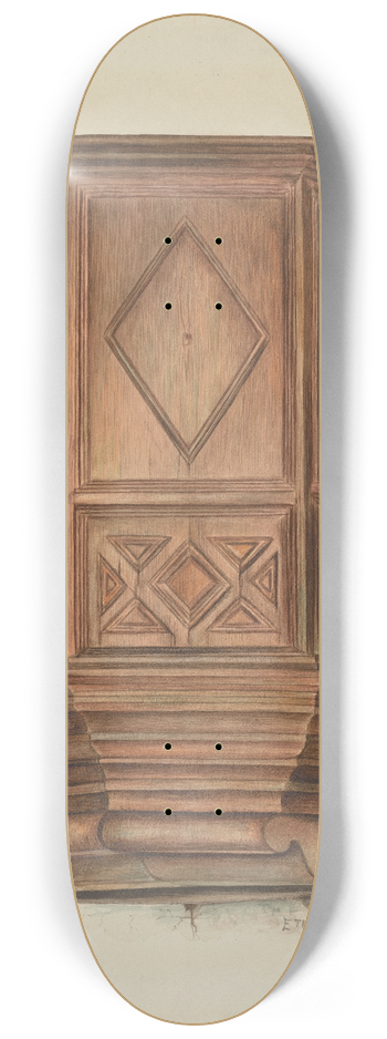 Ethel Dougan - Pulpit 8.25 inch art skate deck