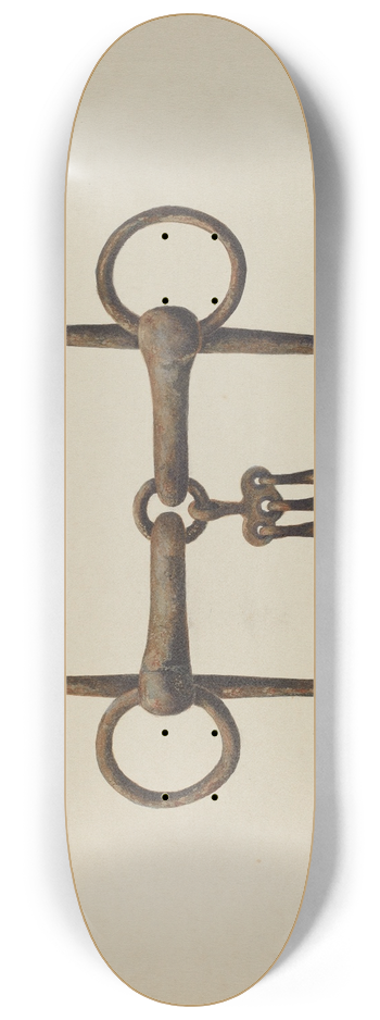 Ethel Dougan - Snaffle Bit 8.25 inch art skate deck