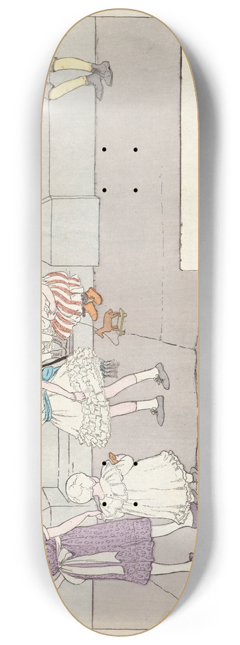 Ethel Mars - Patrician 8.25 inch art skate deck