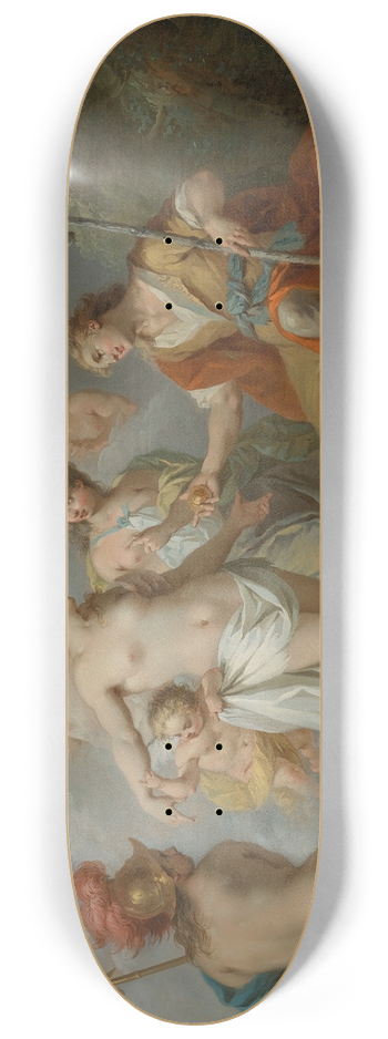 Etienne Jeaurat - The Judgment Of Paris 8.25 inch art skate deck