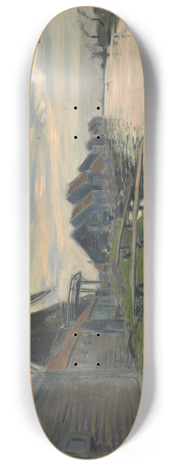 Etienne Moreau-Nlaton - Canal en Hollande 8.25 inch art skate deck