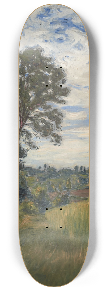 Etienne Moreau-Nlaton - Paysage au grand arbre 8.25 inch art skate deck