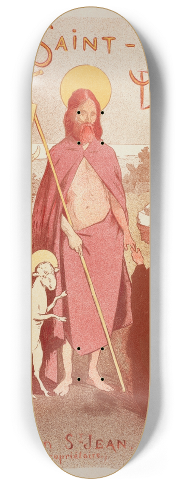 Etienne Moreau-Nlaton - Saint-Jean-Du-Doigt 8.25 inch art skate deck