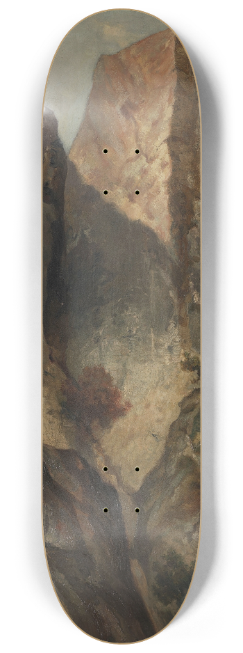 Eugen Bracht - Cape Arkona 8.25 inch art skate deck