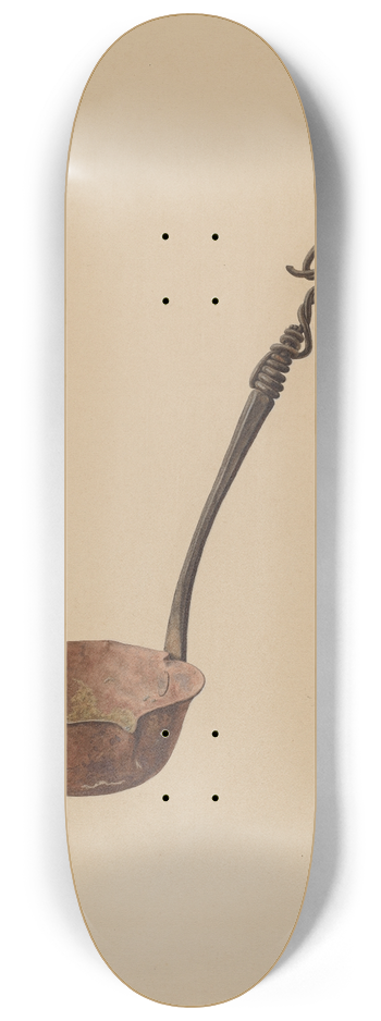 Eugene Bartz - Melting Ladle 8.25 inch art skate deck