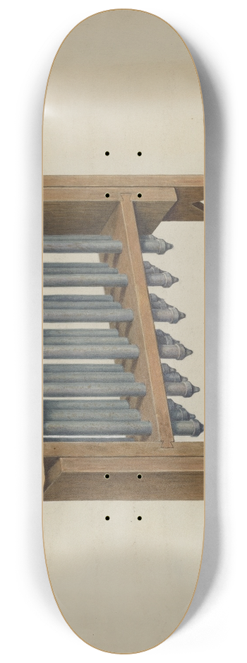 Eugene Croe - Candle Mold 8.25 inch art skate deck