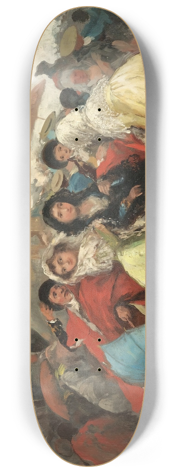 Eugenio Lucas Villamil - The rainshower 8.25 inch art skate deck