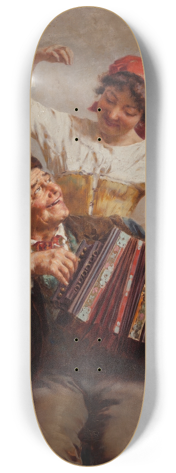 Eugenio Zampighi - Dancing Serenade 8.25 inch art skate deck