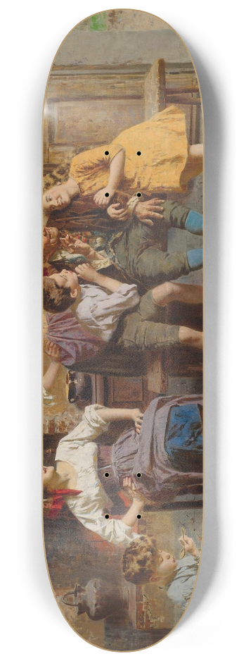 Eugenio Zampighi - Visiting Grandfather 8.25 inch art skate deck