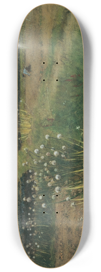 Eugen Jettel - Blhendes Zwiebelfeld 8.25 inch art skate deck